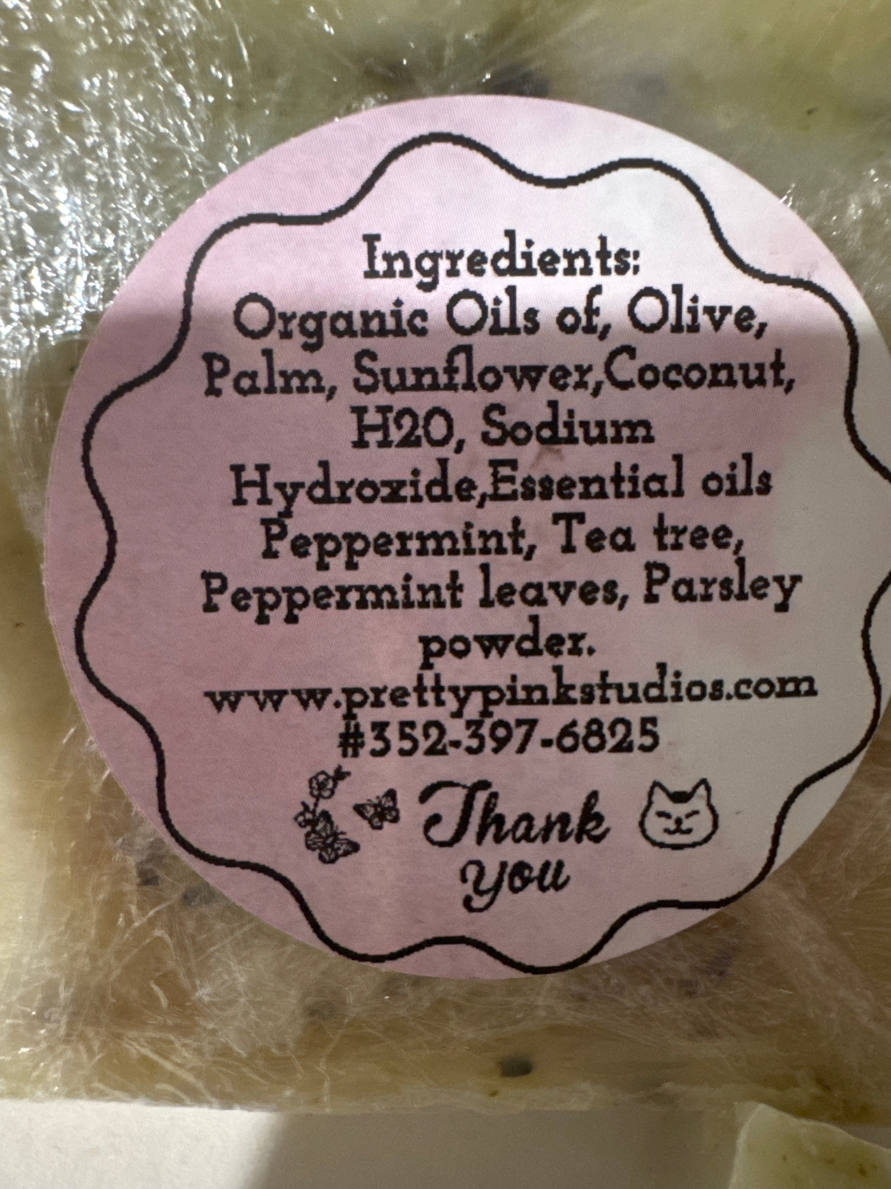 New Tea Tree Peppermint Soap