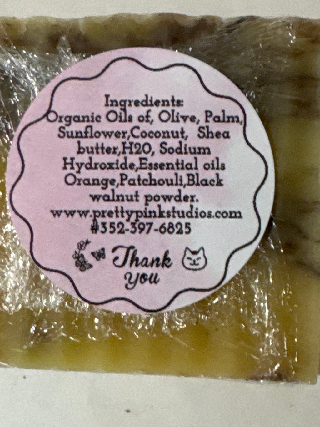 New Patchouli Orange Soap